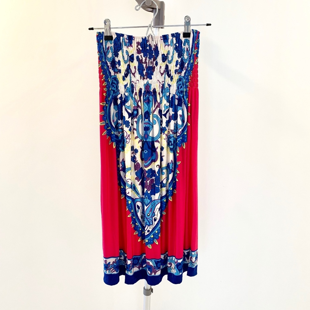 SUMMER BEACH WRAPPED TUBE STRAPLESS SEXY DRESS - Picture 4 of 8